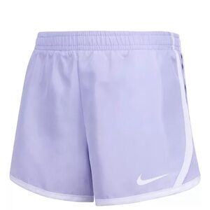 NWT NIKE Purple Girls Tempo Colorblock Shorts Size 6